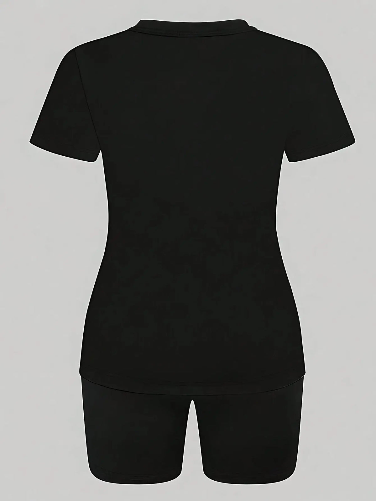 Printed Drop Shoulder T-Shirt Graphic Tees Women Tops Douson Odeh