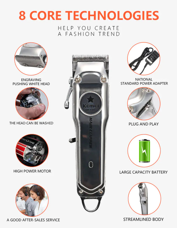 SwiftCut Pro Electric Hair Clipper