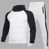 Sports Set Men's Sweater Suit With Hood Loose Pants