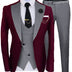 Men's Three-piece Suit Wedding Sina Best Man Suit