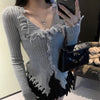 Slim Fit Slimming Niche Chic Cardigan Top