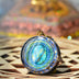 High Frequency Natural Crystal Pendant Votive Necklace