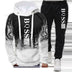 Men's Sports Hoodie Sport Pants Suit Douson Odeh