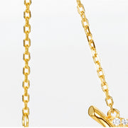 Simple Style Personalized Leaf Clavicle Chain