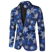 Men's Casual Printing Suit Vest Trouser Suit
