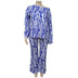 Plus Size Fat Women Two-piece Suit 4xl Ladies Set Tops Pants Douson Odeh