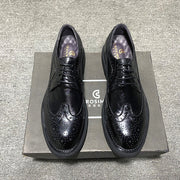 Men's Shoes Summer Leather Shoes Men's Casual Business Formal Wear