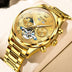 Men's Business Waterproof Simple Multi-functional Mechanical Watch