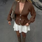 Fashionable Elegant Vest Sweater Woolen Women