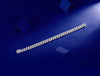 Silver Moissanite A Guiding Light Bracelet For Men And Women