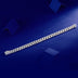 Silver Moissanite A Guiding Light Bracelet For Men And Women