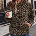 American Shirt Coat Women's Clothing Idle Style Spring Leopard Retro Temperament Top