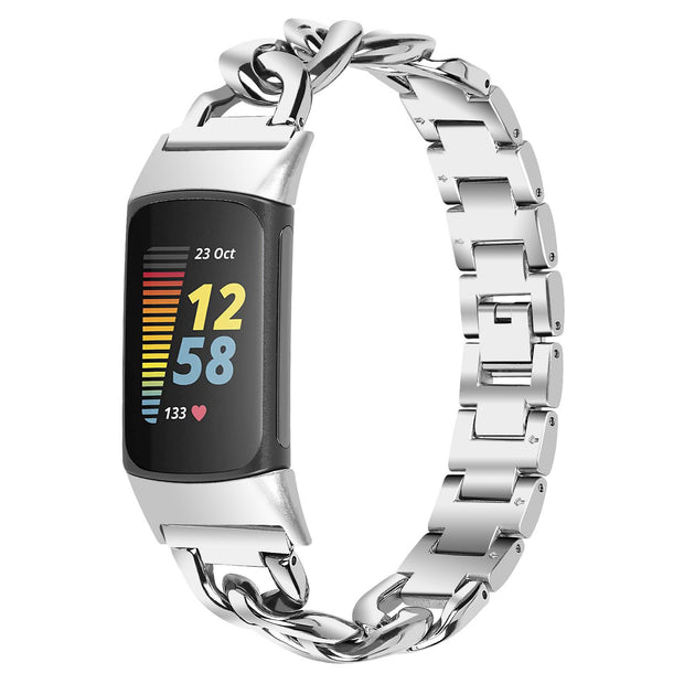 Metal Strap For FitbitCharge6 Smart Watch