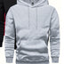 Men's Solid Color Hoodie With Pocket