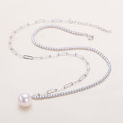 Simple Elegant Freshwater Pearl Necklace For Women