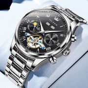 Men's Business Waterproof Simple Multi-functional Mechanical Watch