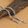 Handmade Round Ring Bamboo Knot Long Necklace