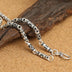 Handmade Round Ring Bamboo Knot Long Necklace