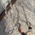 Natural Crystal Rough Stone Vintage Necklace