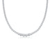 In The Name Of Light Luxurious Fashion Diamond Pendant Necklace Set With Mosan Diamond Silver Ornaments