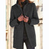 Fashion Stand Collar Woolen Coat With Pockets Fall Winter Casual Button Outwear For Women Clothing Douson Odeh