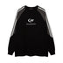 Letter Embroidered Long Sleeve T-shirt Men Douson Odeh