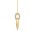 Cloud Roll And Cloud Spread - A Fashionable And Trendy Diamond Pendant Necklace Set With Moissanite S925 Sterling Silver And Gold Plating