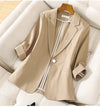 Coat For Women New Summer High-grade Temperament Top Half Sleeve