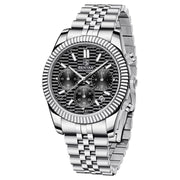 Stainless Steel Calendar Luminous Sports Fashion Men's Quartz Watch
