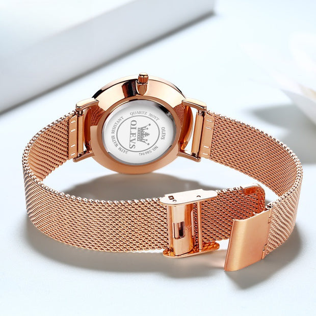 Valentine's Day Thin Men And Women Couple Electronic Quartz Watch