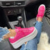 Chunky Heel Shoes Ankle Boots Lace-up Sneakers For Women Douson Odeh