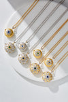 925 Silver Lace Photo Clip Necklace