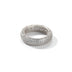 Copper Inlaid Zircon Full Diamond Ring Personality Simple Men