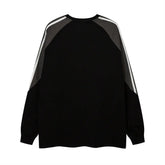 Letter Embroidered Long Sleeve T-shirt Men Douson Odeh