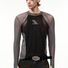Tight Mesh Stitching Long Sleeves