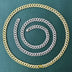 European And American Full Diamond Cuban Link Chain