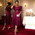Butterfly Sleeve Mesh Ruffle Dress – Elegant Party & Wedding Guest