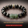 Natural Rainbow Eye Obsidian Bracelet