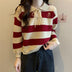 Autumn New Fashion Striped Clothes Women Douson Odeh