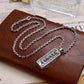 Silver Harmonica Pendant Can Sound The Six-character Mantra Necklace Of Trendy Men