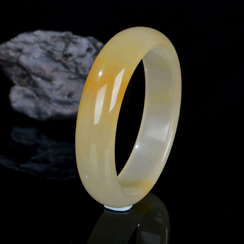 Natural Gem Light Jade Bracelet Women
