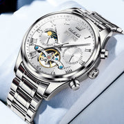 Men's Business Waterproof Simple Multi-functional Mechanical Watch