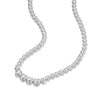 In The Name Of Light Luxurious Fashion Diamond Pendant Necklace Set With Mosan Diamond Silver Ornaments