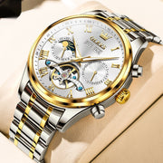 Men's Business Waterproof Simple Multi-functional Mechanical Watch