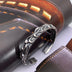 Retro Style S925 Sterling Silver Bracelet For Men Distressed