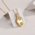 Cloud Roll And Cloud Spread - A Fashionable And Trendy Diamond Pendant Necklace Set With Moissanite S925 Sterling Silver And Gold Plating