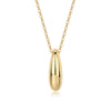 First Encounter - A Fashionable And Trendy Diamond Pendant Necklace Set With Moissanite S925 Sterling Silver And Gold Plating