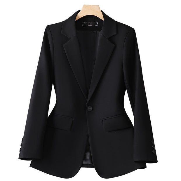 Women's Short Spring High-grade Temperament Casual Suit Top