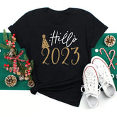 Printed Annual Party Short Sleeve T-shirt Tops For Men And Women Douson Odeh