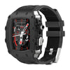 Metal Case Watchband With Tempered Film
